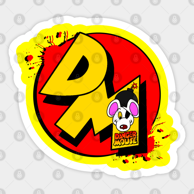 DangerMouse Sticker by Tookiester